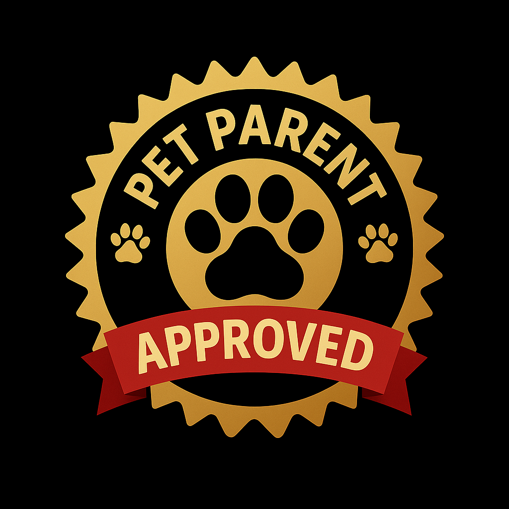 Pet-parent approved badge
